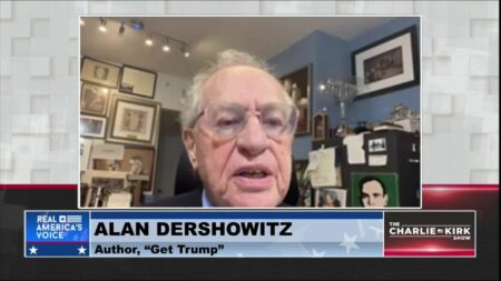Alan Dershowitz Reveals The Real Reason Behind The Trump Indictments