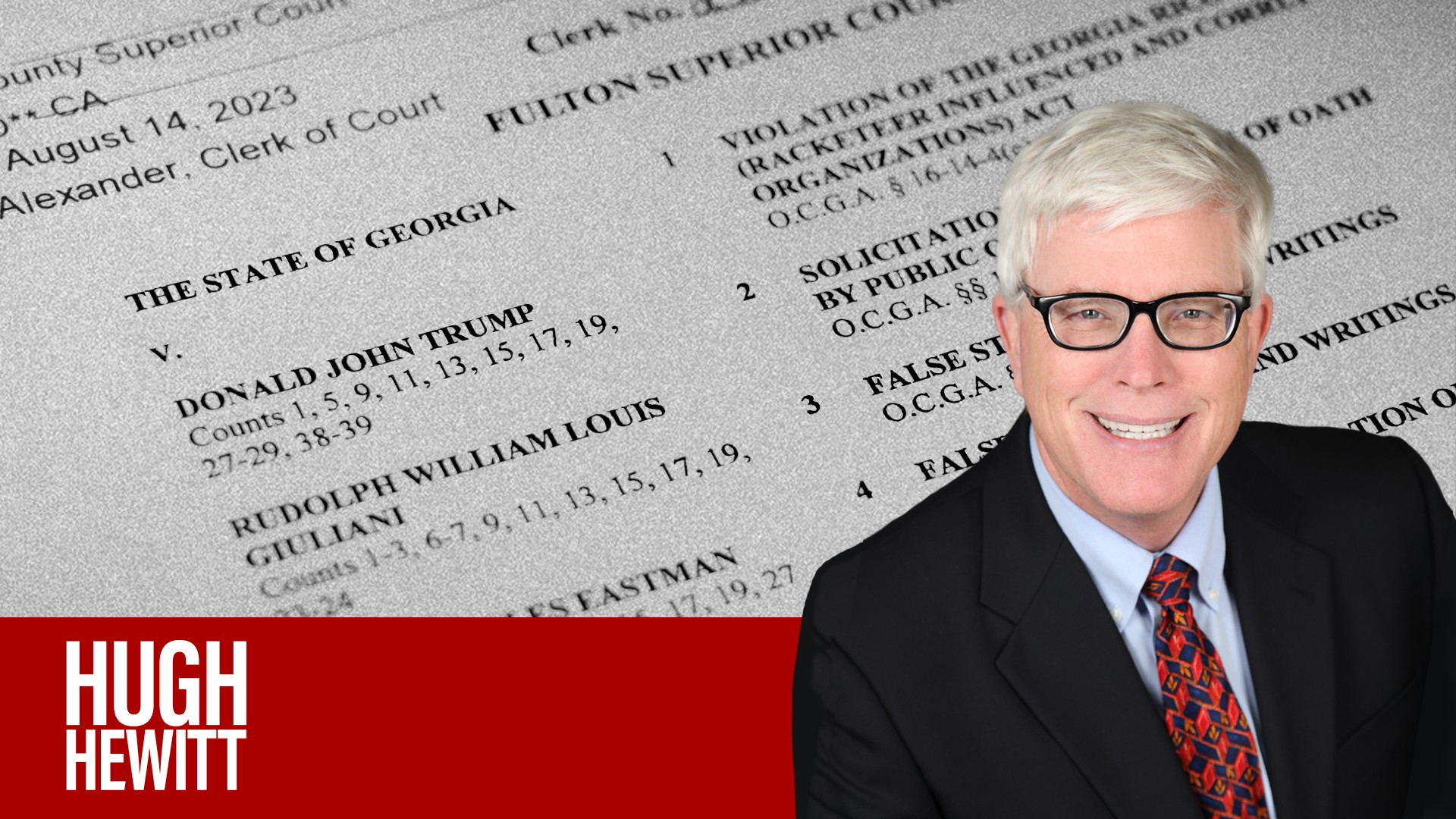 Circus Comes To Town Hugh Hewitt Reads Through Fulton County, GA
