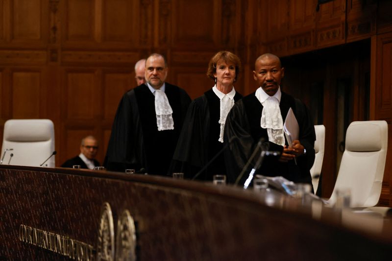 International Court of Justice ruling on Israel’s actions in Gaza