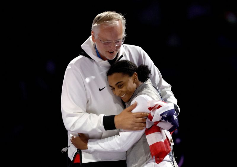 OlympicsFencingYoung Queens fencer shows New York grit on Paris 2024