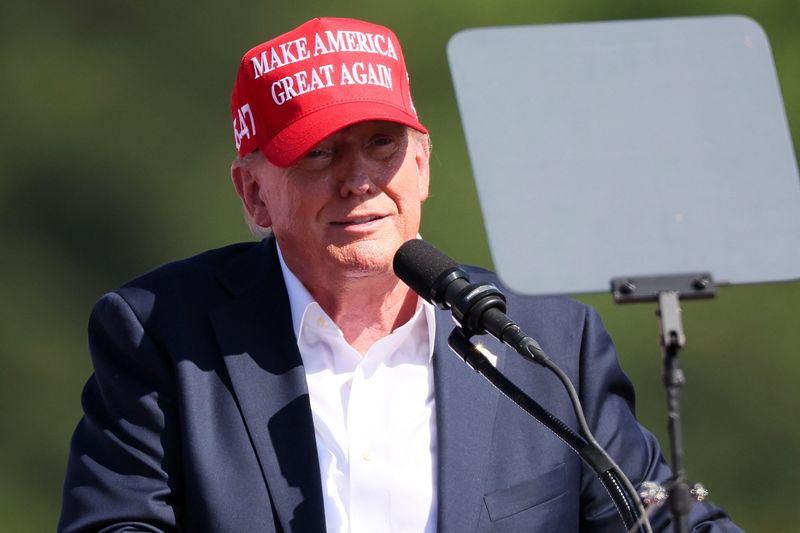 Trump falsely claims to have driven Biden from race in video, Daily