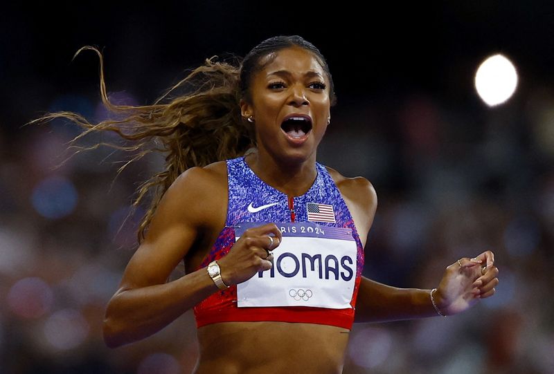 OlympicsAthleticsAmerican Thomas wins women’s 200m gold medal Salem