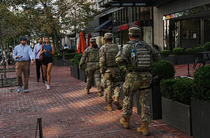 Washington DC sues Trump administration over deployment of National Guard