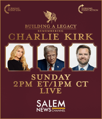 Watch live on Sunday: Remembering Charlie Kirk