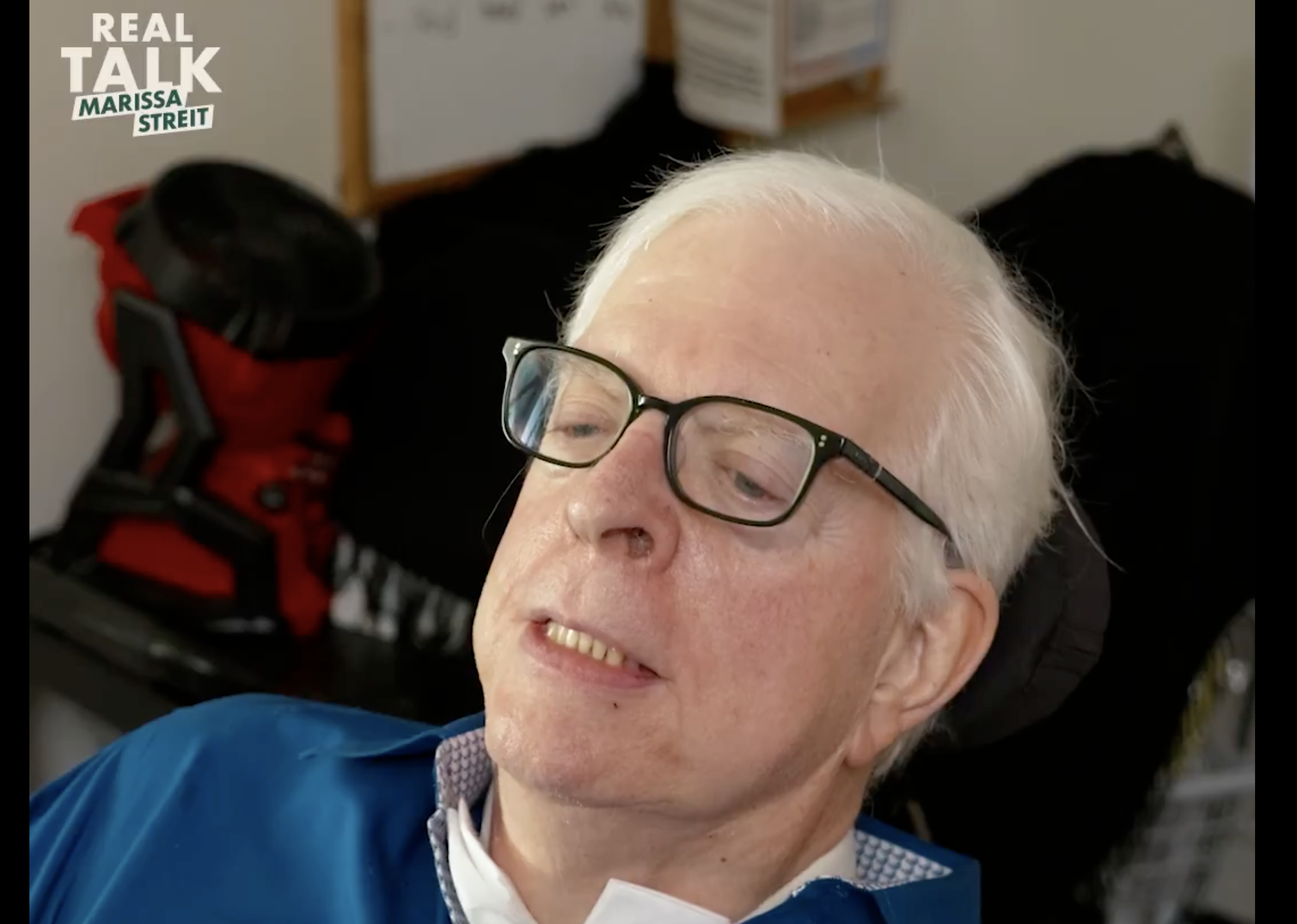 Dennis Prager speaks on camera for first time since injury
