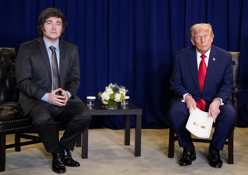 Trump to meet Argentina’s Milei as U.S. advances $20-billion bailout