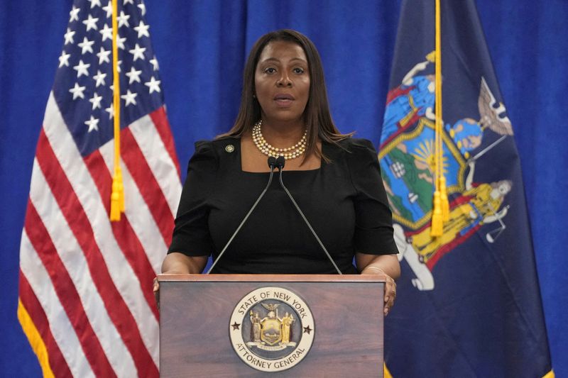 NY Attorney General Letitia James, a Trump adversary, to plead not guilty to mortgage charge