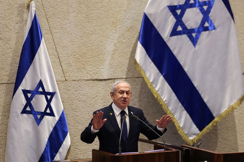 Netanyahu faces far-right backlash after US-backed statement on Palestinian state