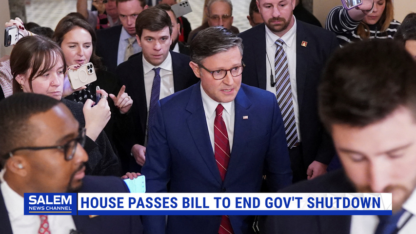 House and Senate Approve Ending Gov’t Shutdown