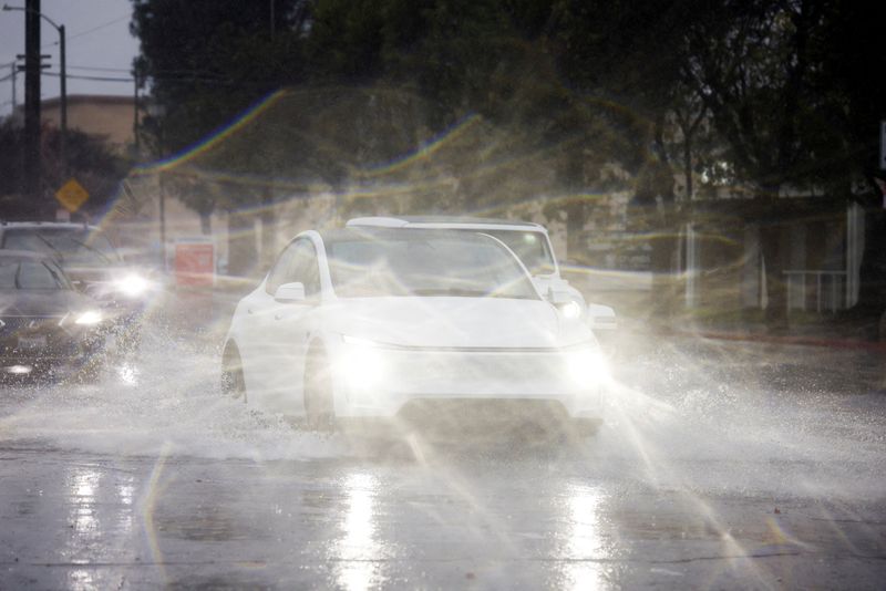Atmospheric river drenches Los Angeles, triggers widespread flooding ...