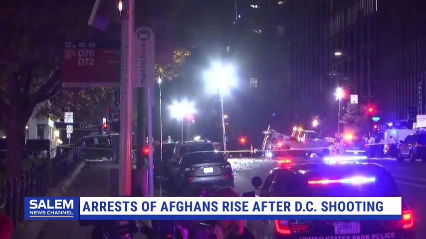 Arrests of Afghan immigrants rise following D.C. National Guard shooting