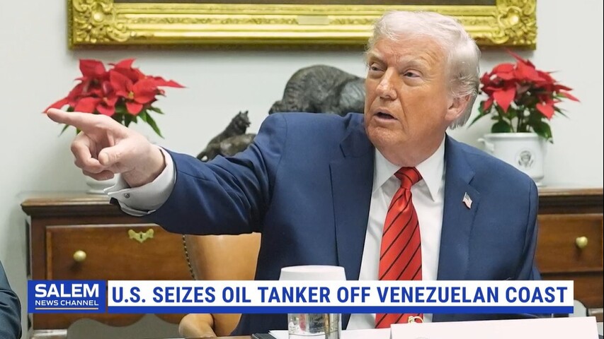 Trump says US seized oil tanker off the coast of Venezuela