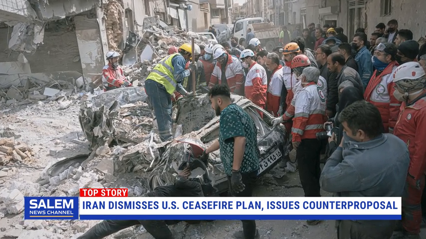 Iran Rejects U.S. Ceasefire Plan, Issues Its Own Demands